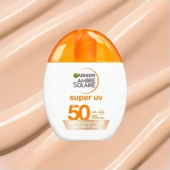 Garnier Ambre Solaire Super UV Refreshing Face Water Tinted Fluid SPF50 40ml (1.35floz)