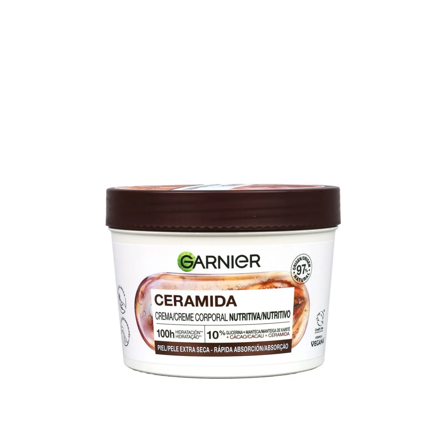 Garnier Body Superfood 48h Repairing Cream Cocoa 380ml (12.8floz)