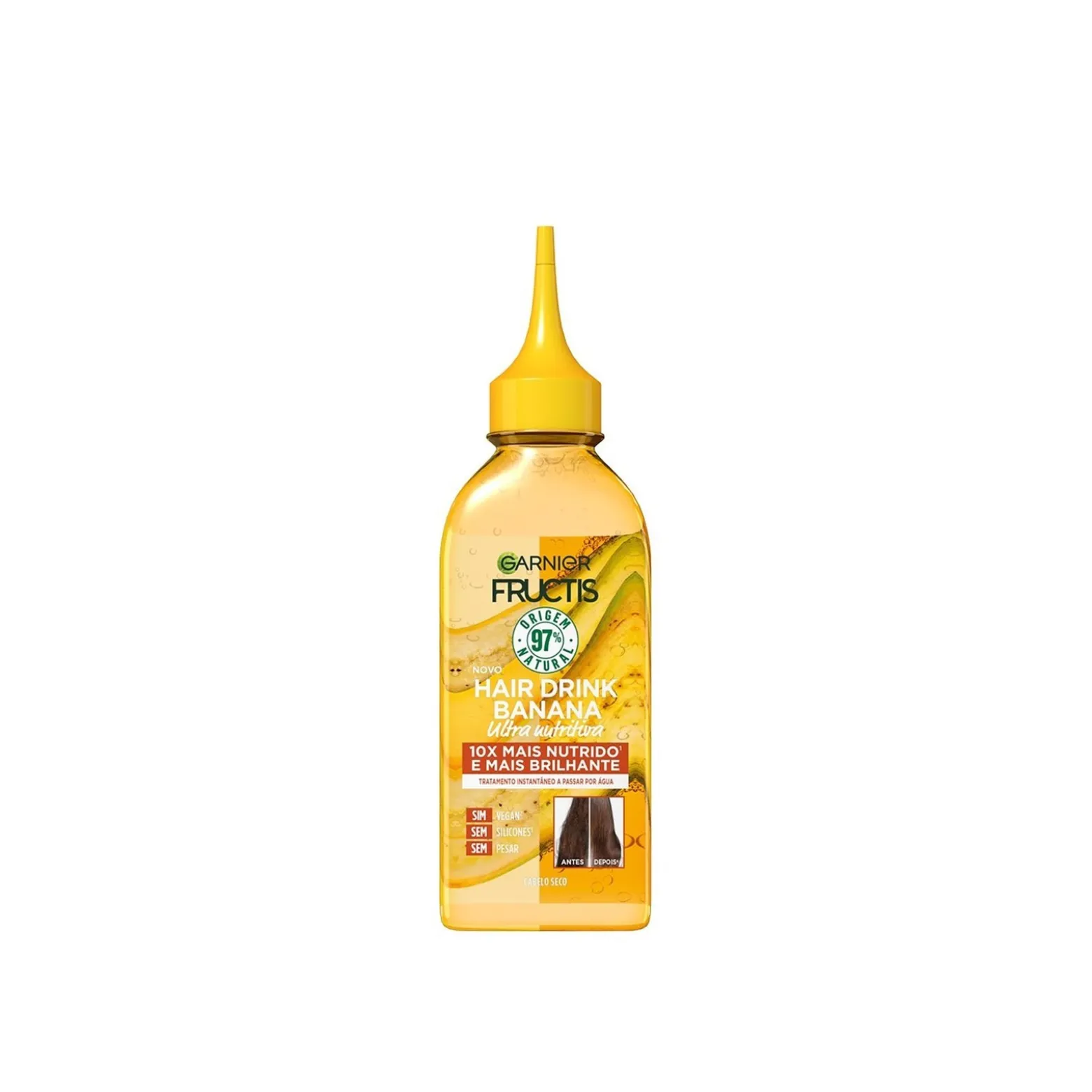 Garnier Fructis Hair Drink Banana Ultra Nourishing Instant Lamellar Treatment 200ml (6.76floz)