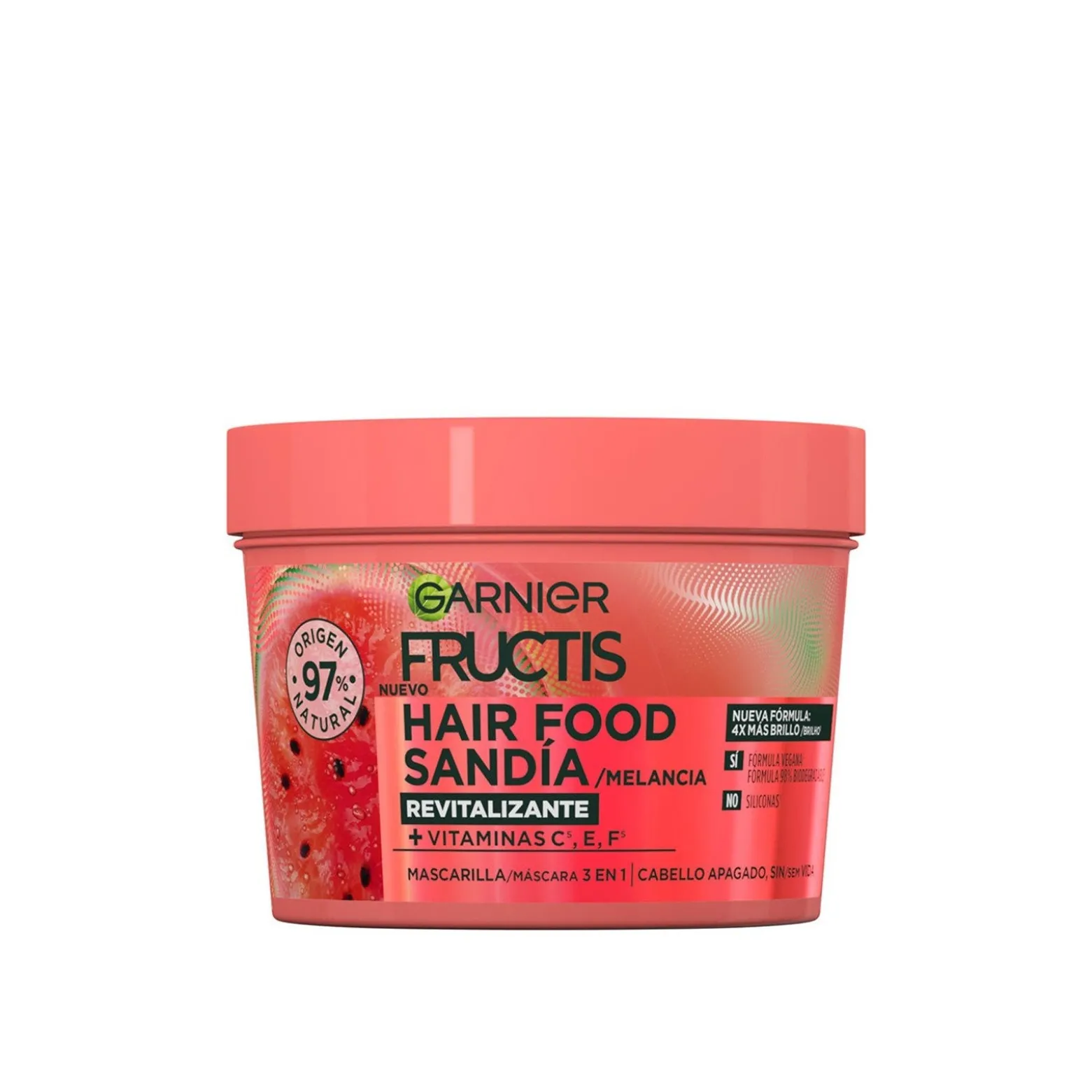 Garnier Fructis Hair Food Revitalizing Mask Watermelon 400ml (13.52floz)