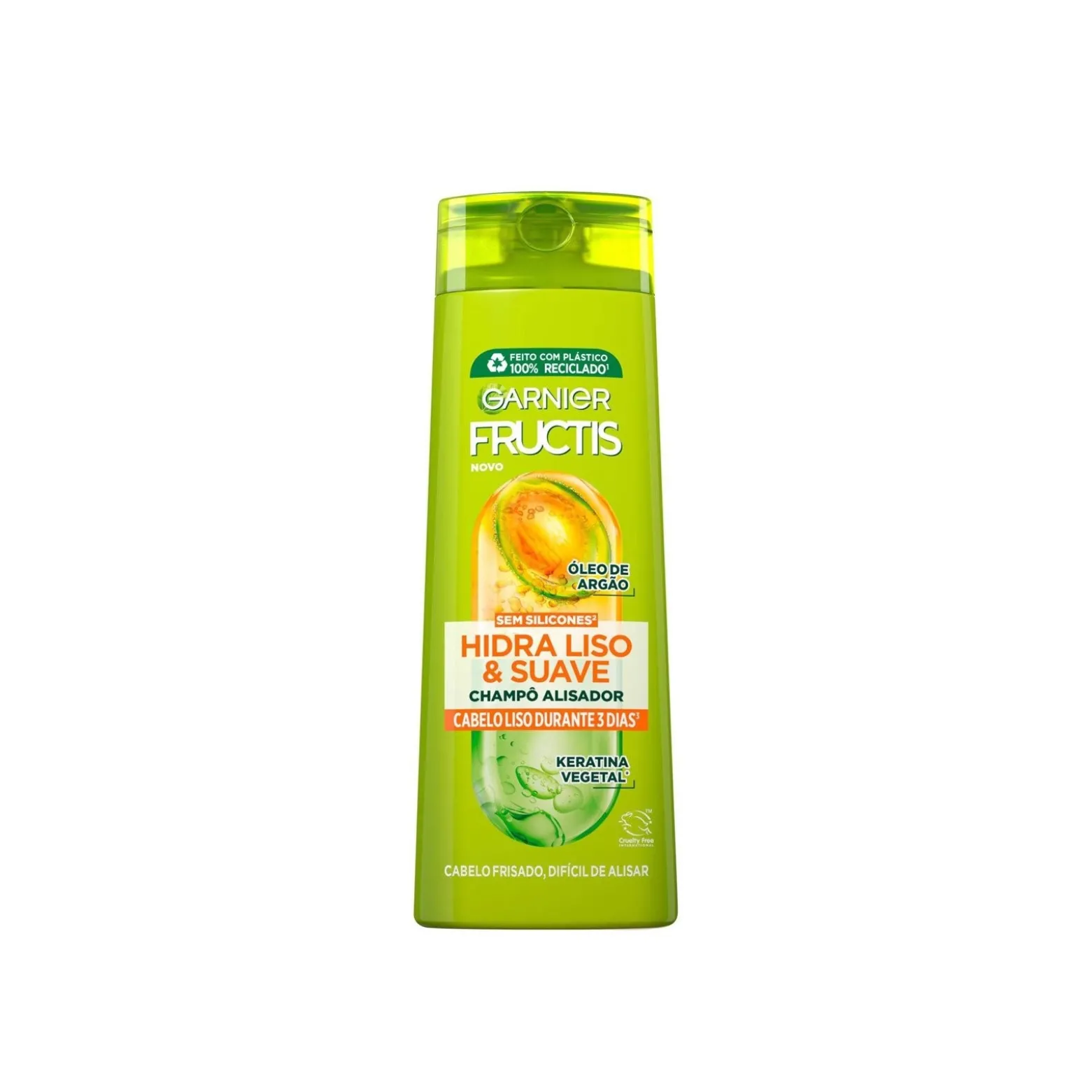 Garnier Fructis Hydra Liss & Shine Shampoo 250ml (8.45floz)