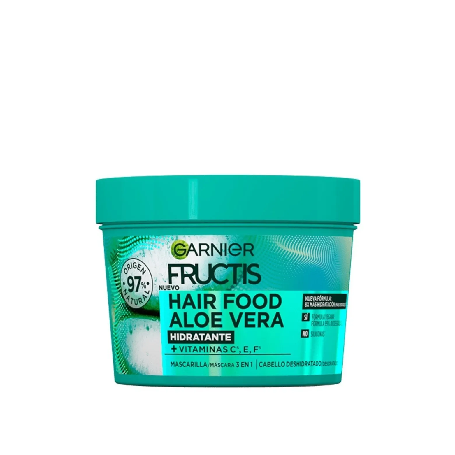 Garnier Fructis Hydrating Aloe Vera Hair Food 3-In-1 Normal to Dry Hair Mask 400ml (13.5floz)