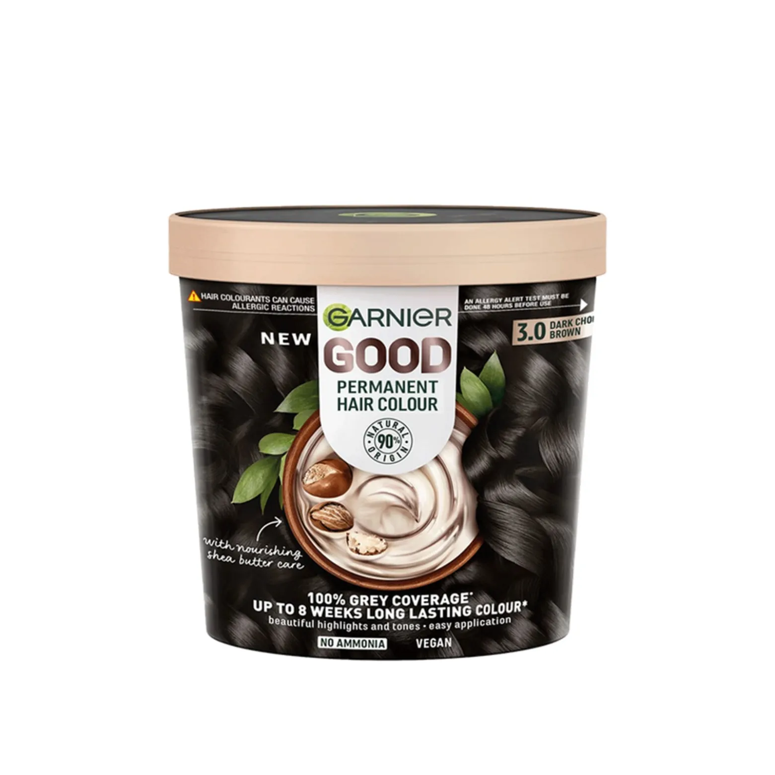 Garnier Good Permanent Hair Dye 3.0 Dark Chocolate Brown