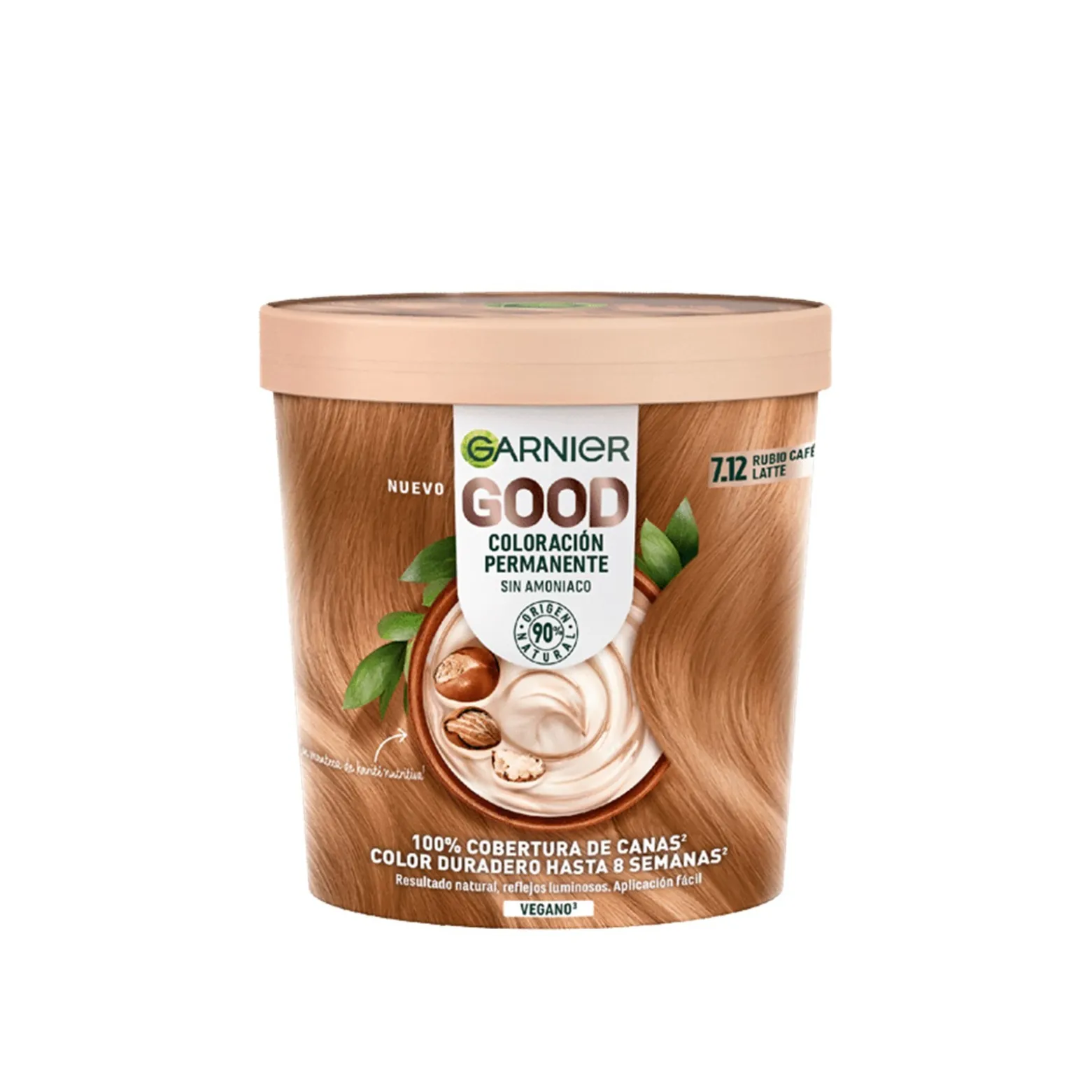 Garnier Good Permanent Hair Dye 7.12 Sweet Latte