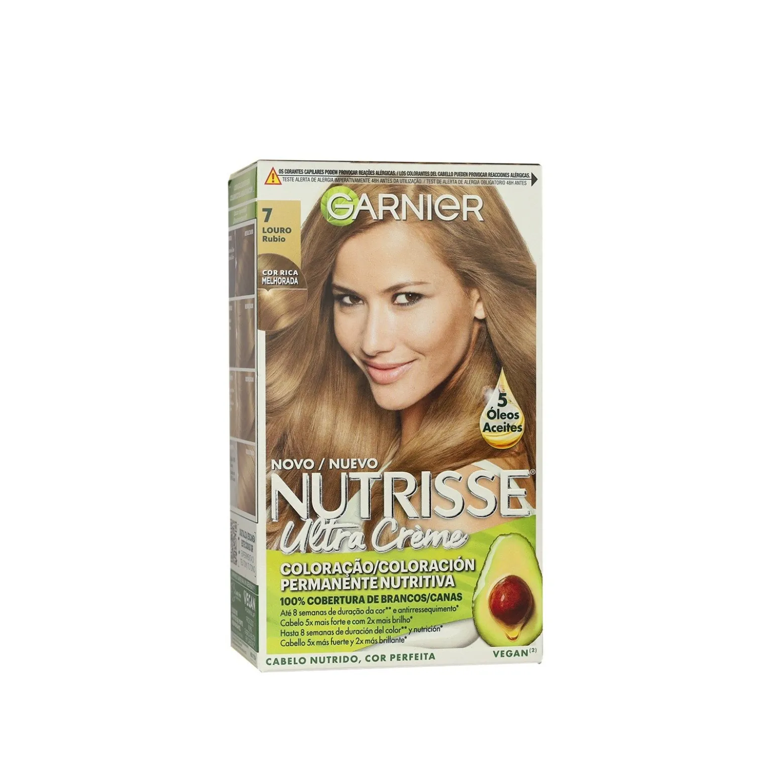 Garnier Nutrisse Ultra Crème Permanent Hair Dye 7 Blonde