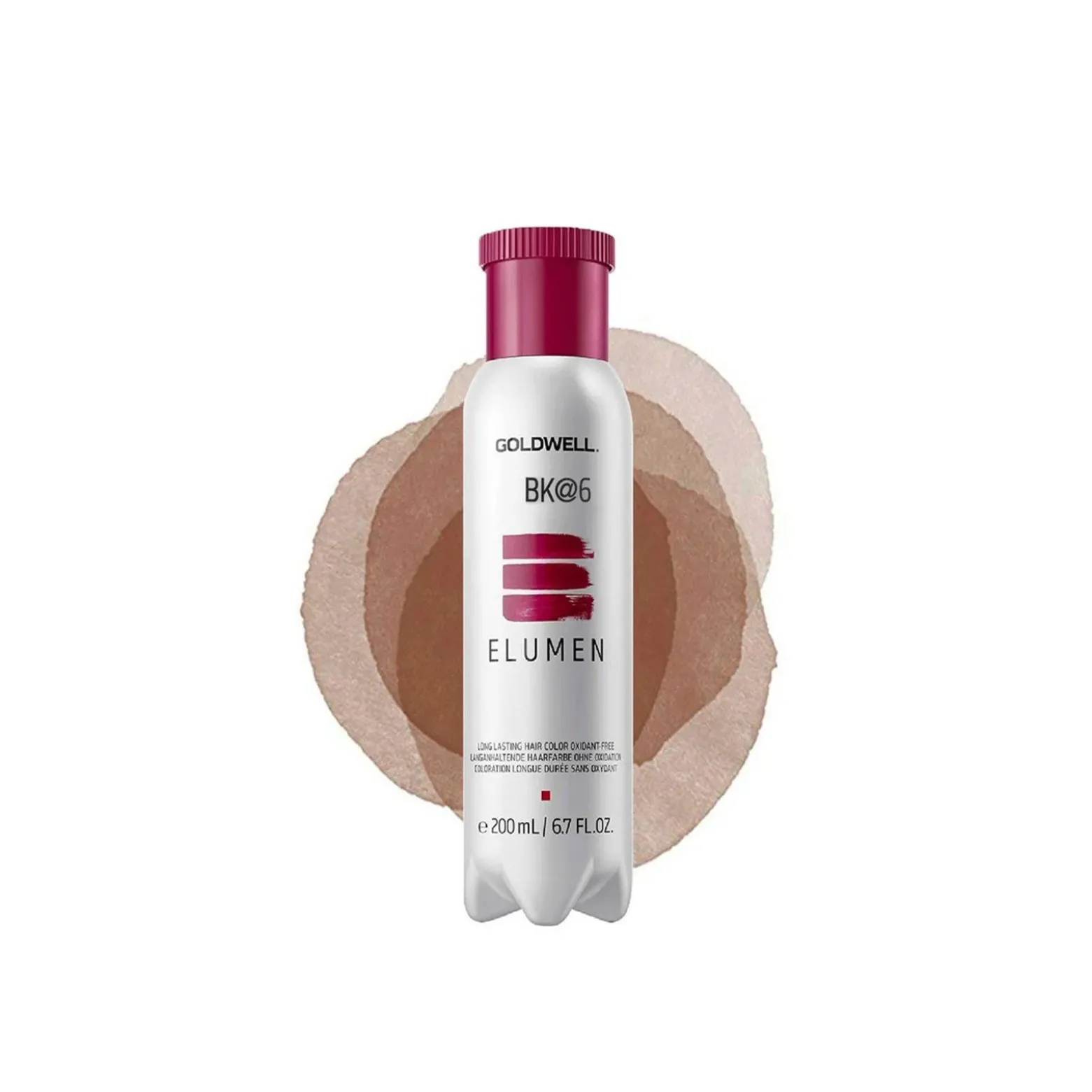 Goldwell Elumen Long Lasting Hair Color Oxidant-Free BK@6 200ml (6.7floz)