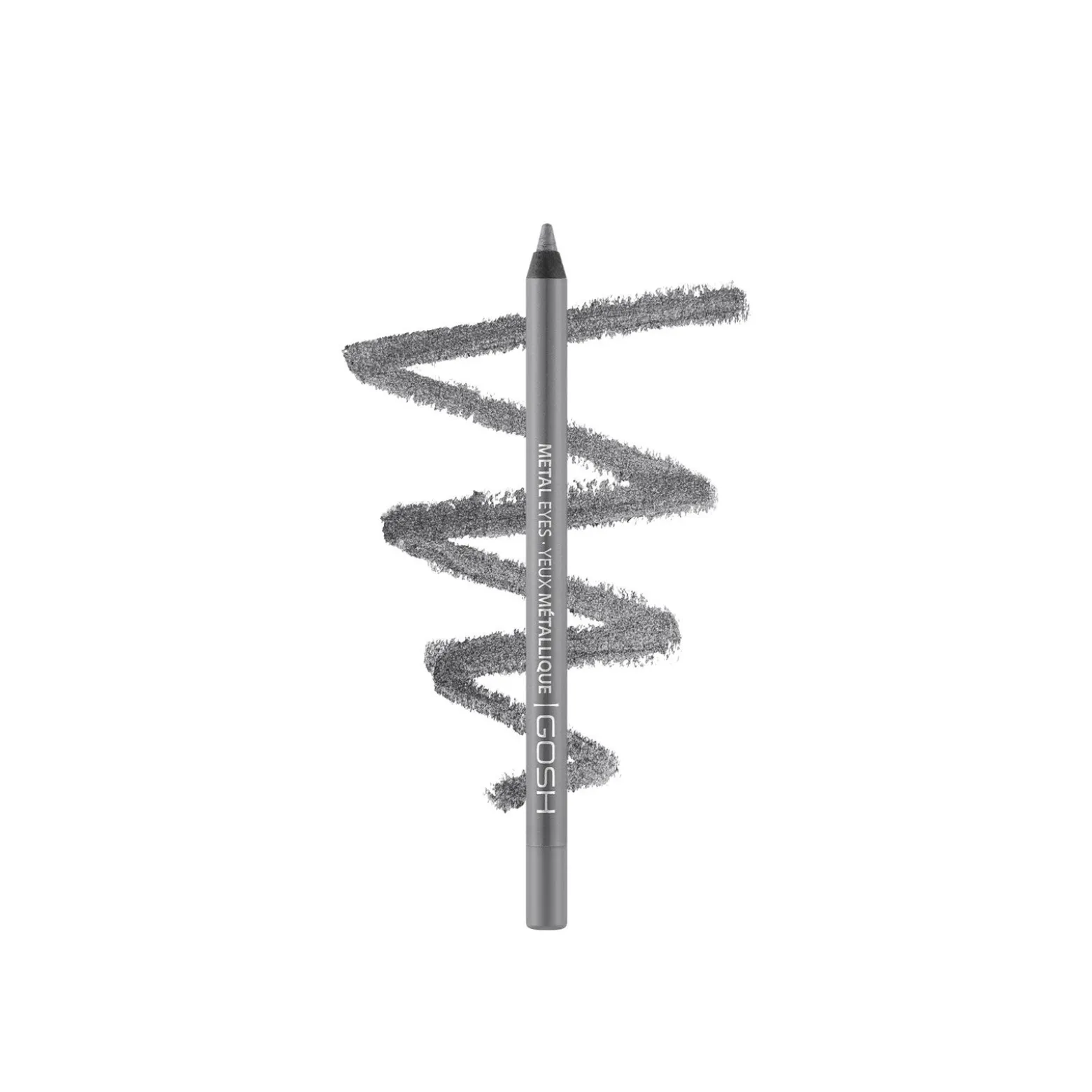 Gosh Metal Eyes Eyeliner 004 Silver Stone 1.2g (0.04oz)