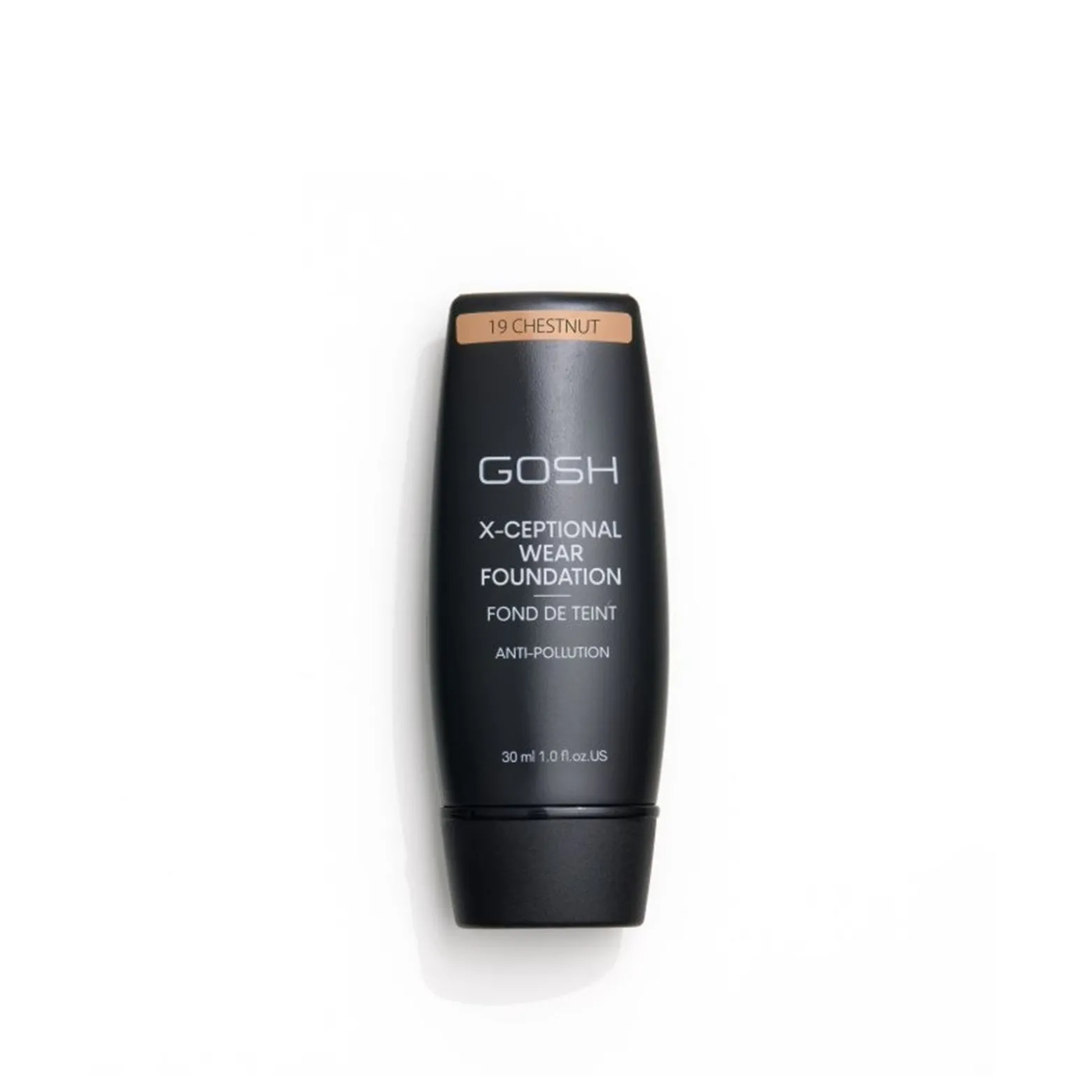 Gosh X-Ceptional Wear Foundation 19 Chestnut 30ml (1.0floz)