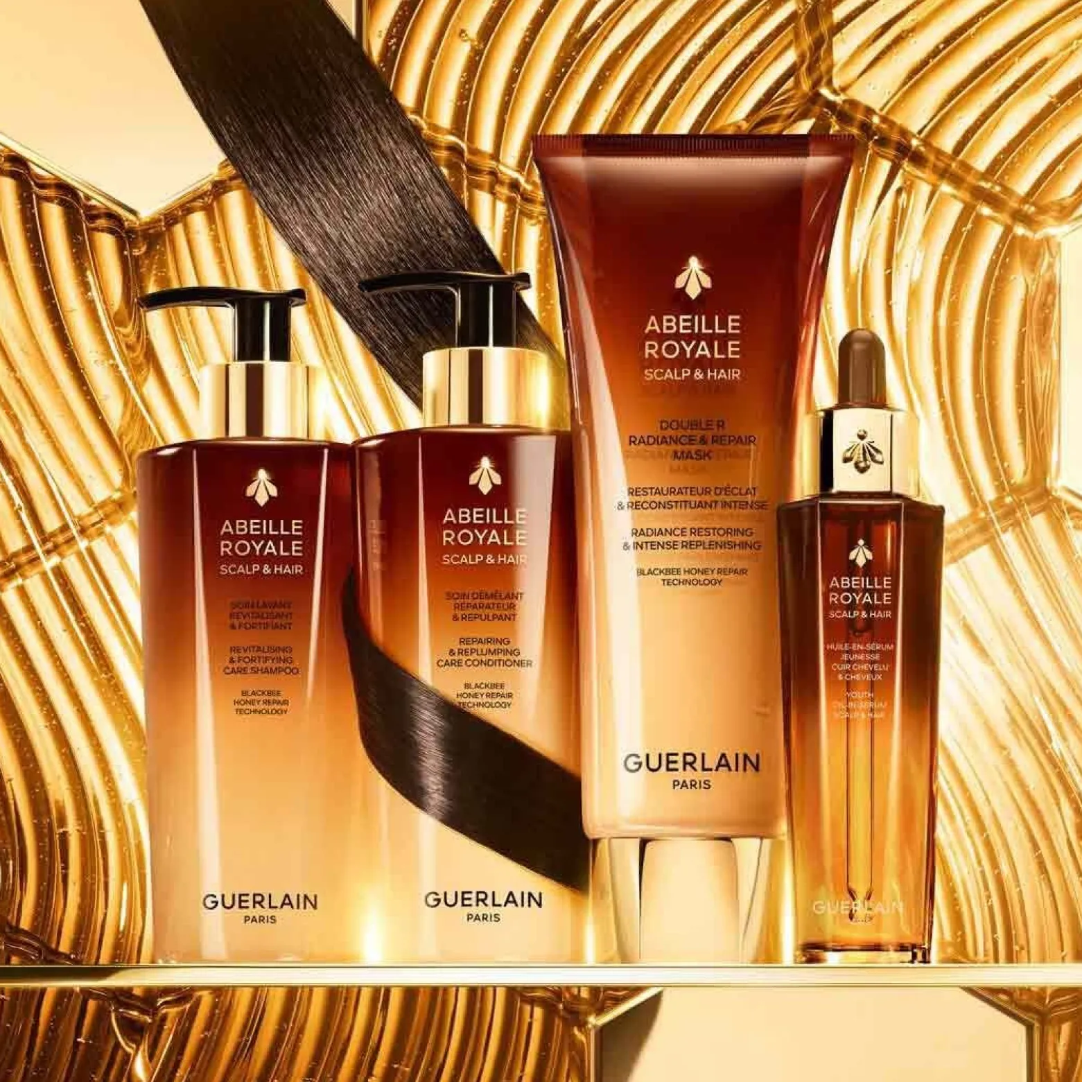 Guerlain Abeille Royale Scalp & Hair Double R Radiance & Repair Mask 200ml (6.7floz)
