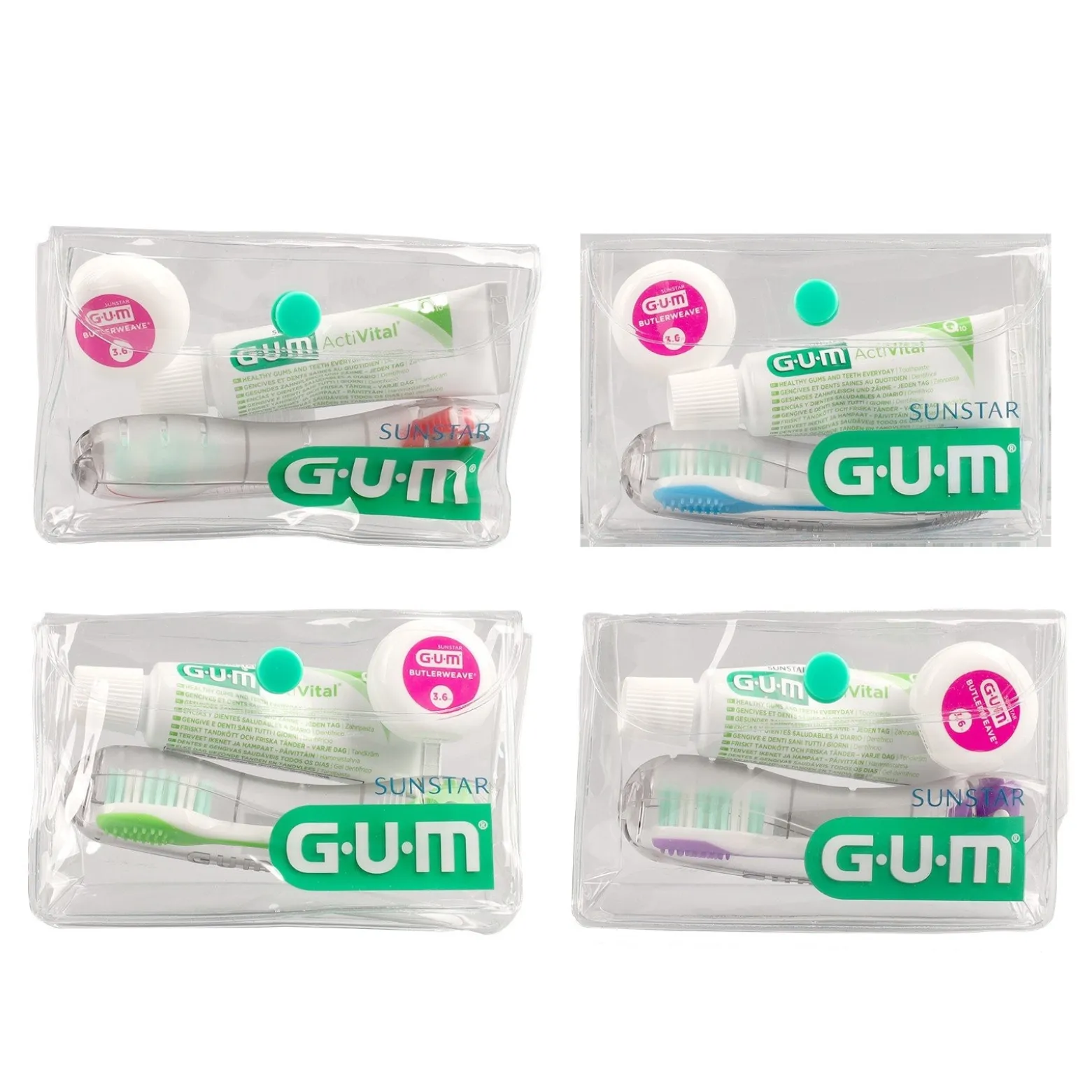 GUM ActiVital Travel Kit