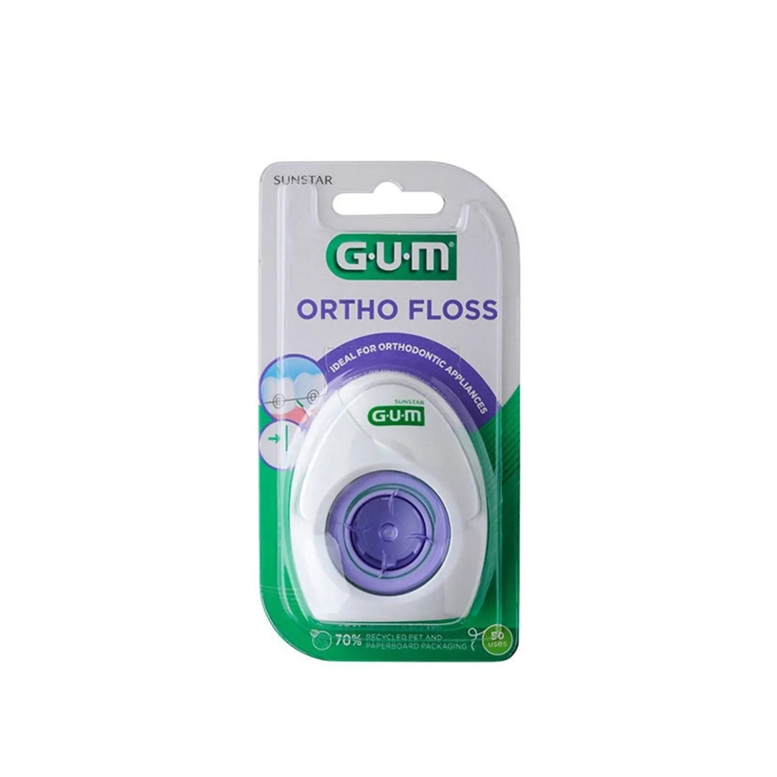 GUM Ortho Dental Floss x50
