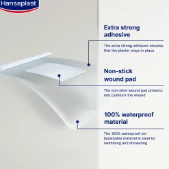 Hansaplast Aqua Protect Waterproof Wound Plasters x40