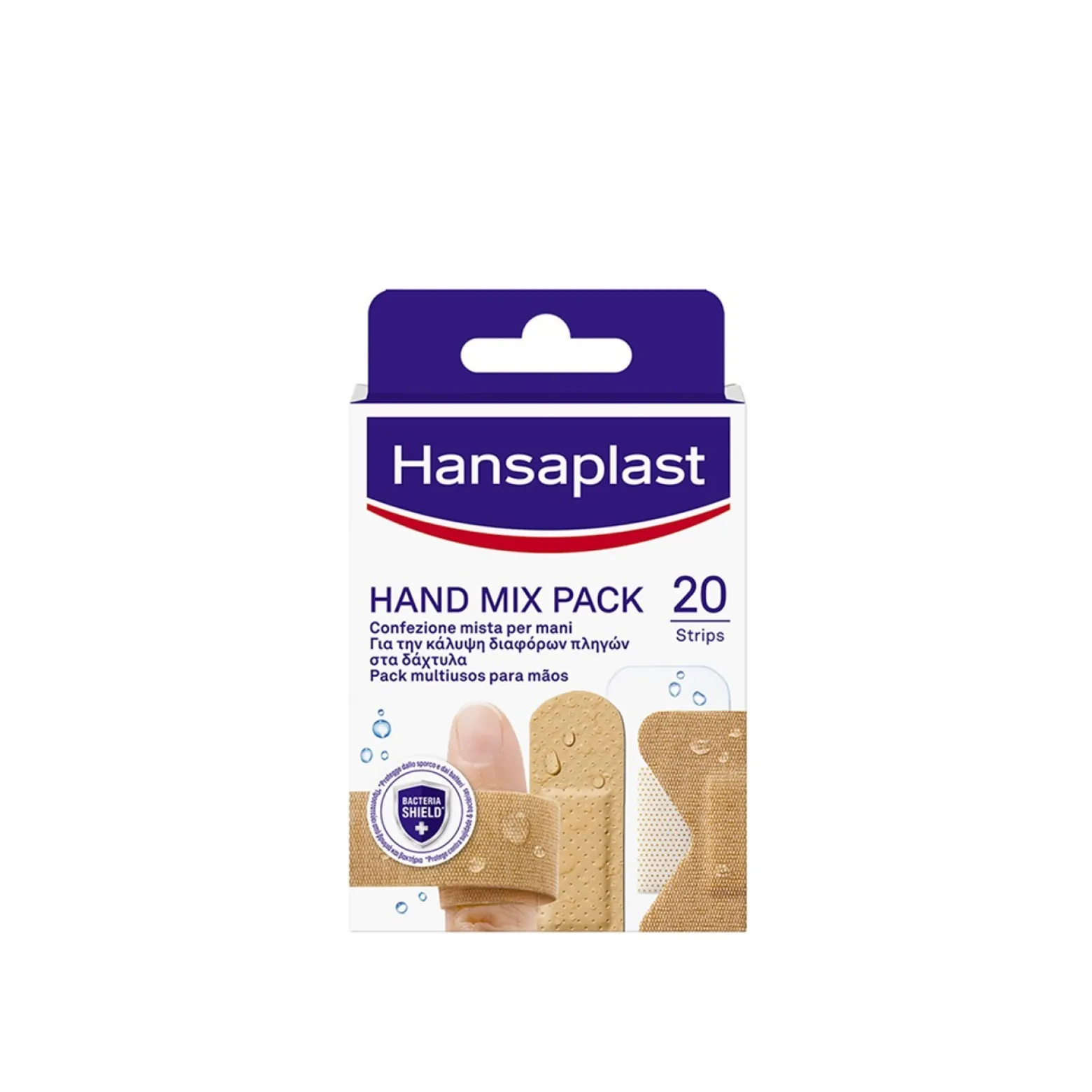 Hansaplast Hand Mix Pack Plasters x20