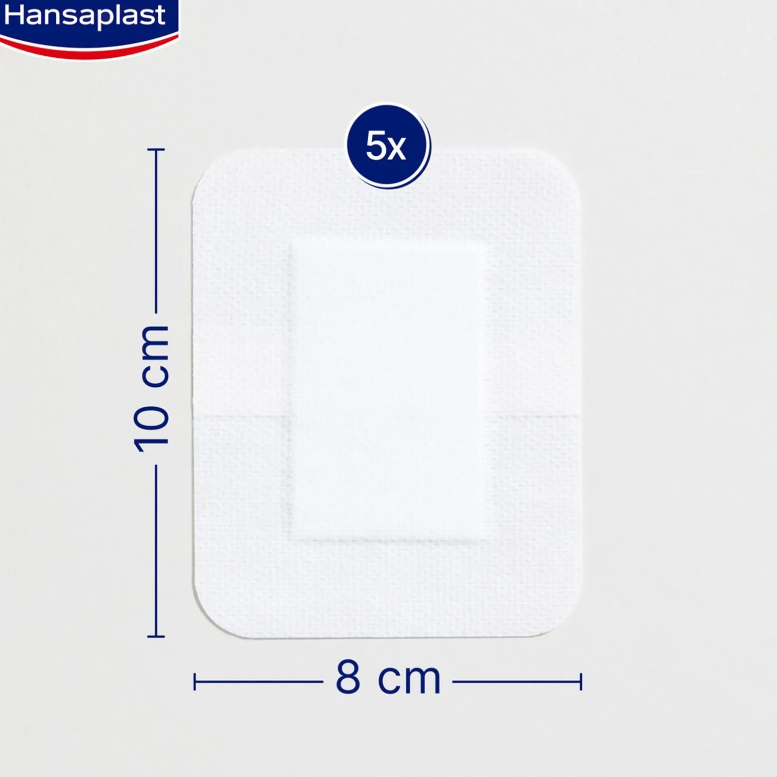 Hansaplast Med+ Sensitive XXL Sterile Plasters x5