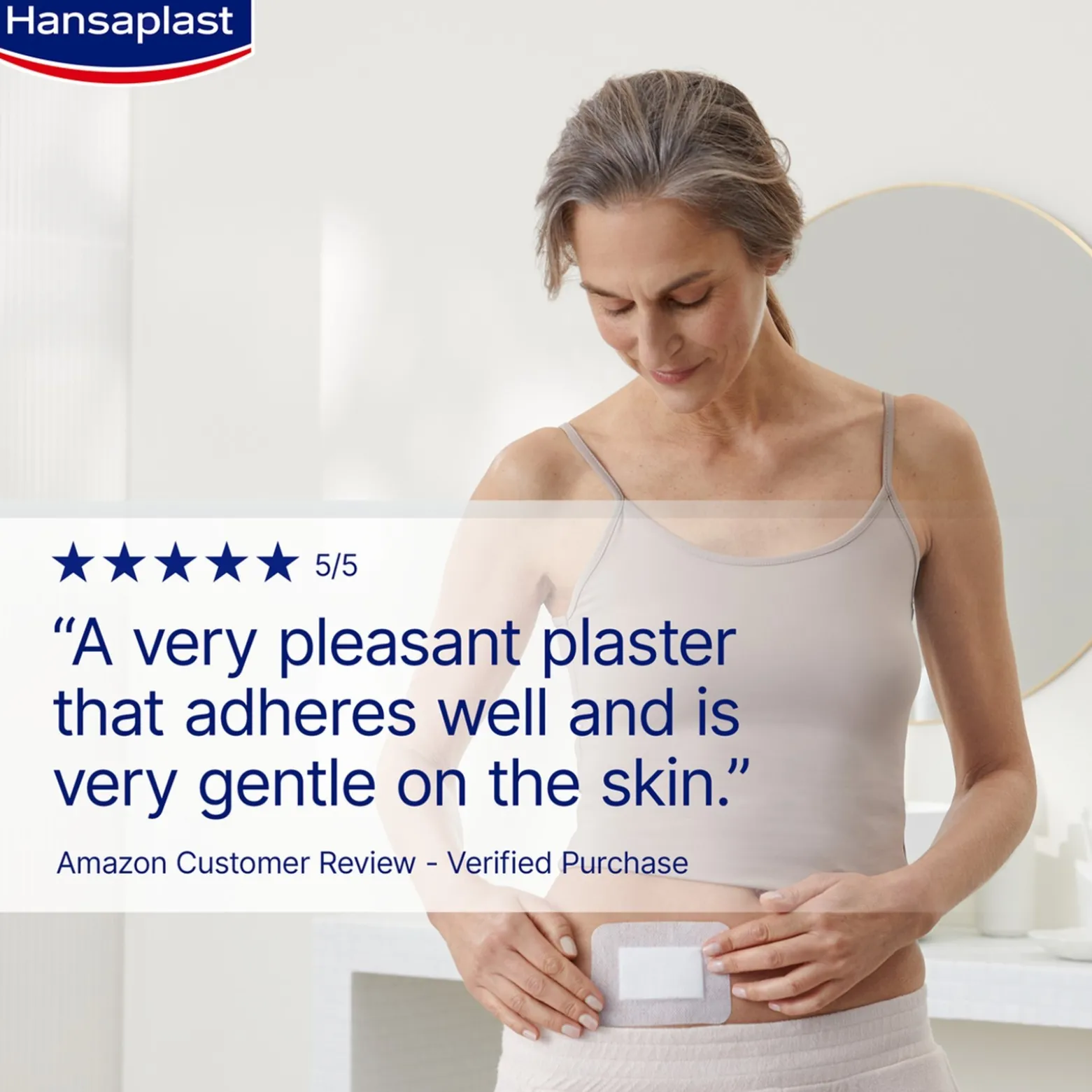 Hansaplast Med+ Sensitive XXL Sterile Plasters x5