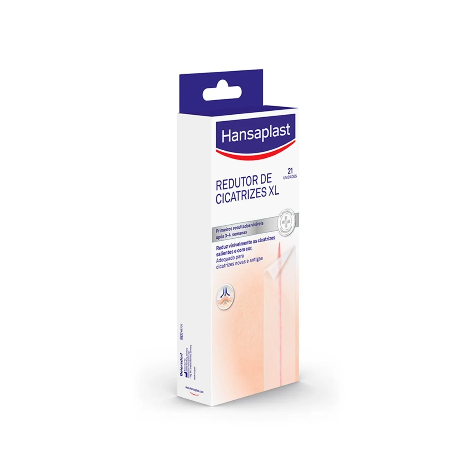Hansaplast Scar Reducer XL Self-Adhesive Patches x21