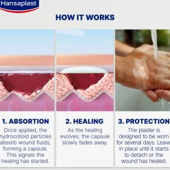 Hansaplast Second Skin Protection Plaster XL x3