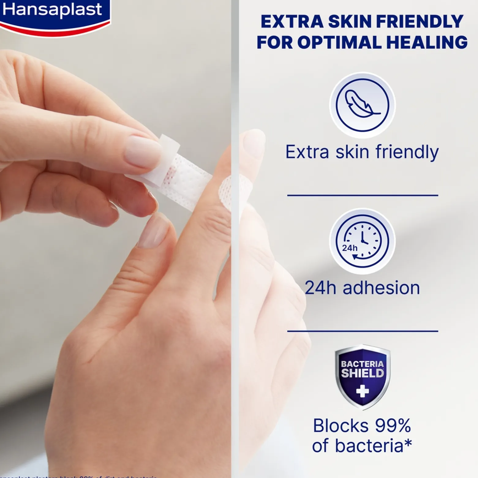 Hansaplast Sensitive Plasters x40