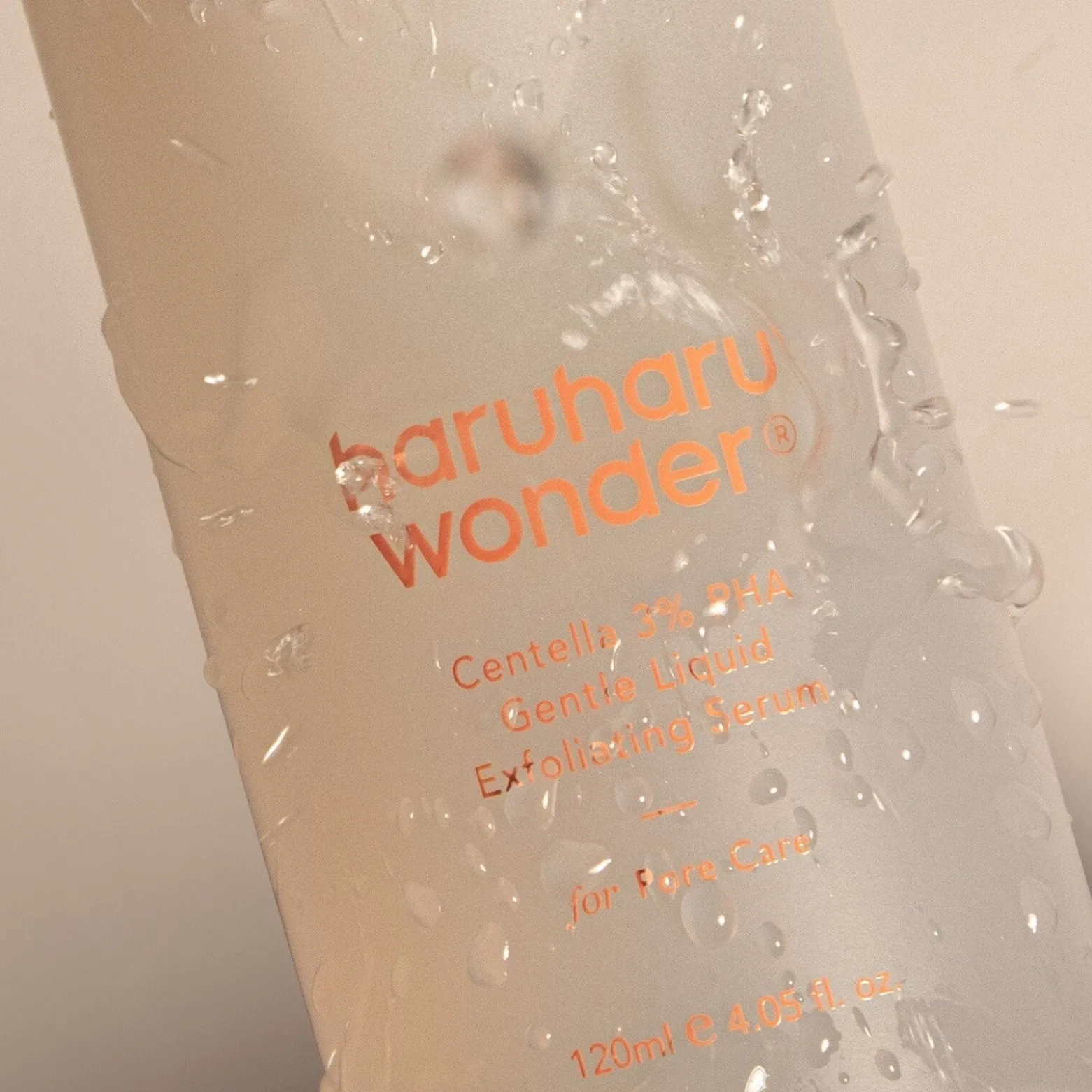 Haruharu Wonder Centella 3% PHA Gentle Liquid Exfoliating Serum 120ml (4.05floz)