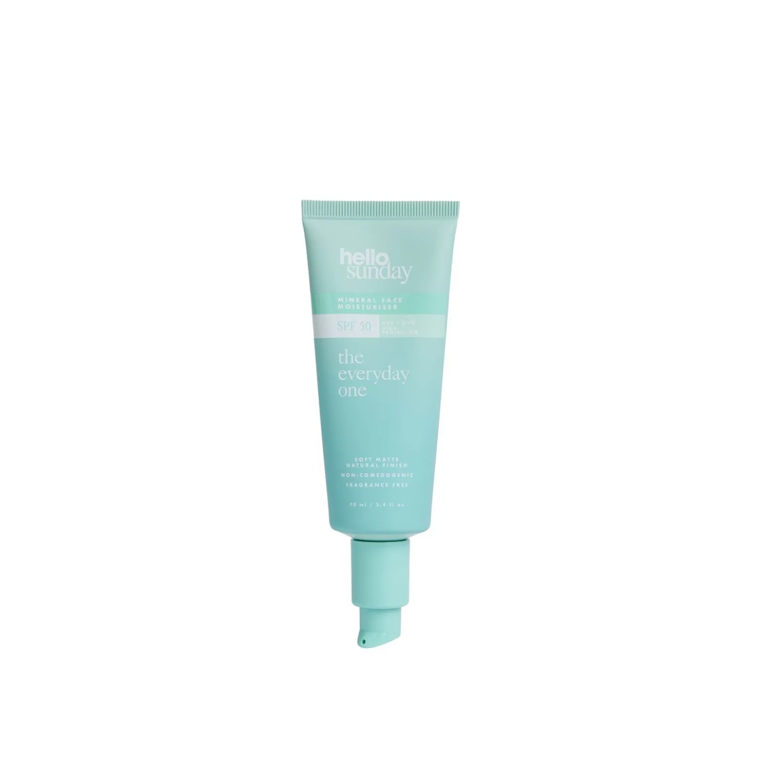 Hello Sunday The Everyday One Mineral Face Moisturizer SPF50 70ml (2.4floz)