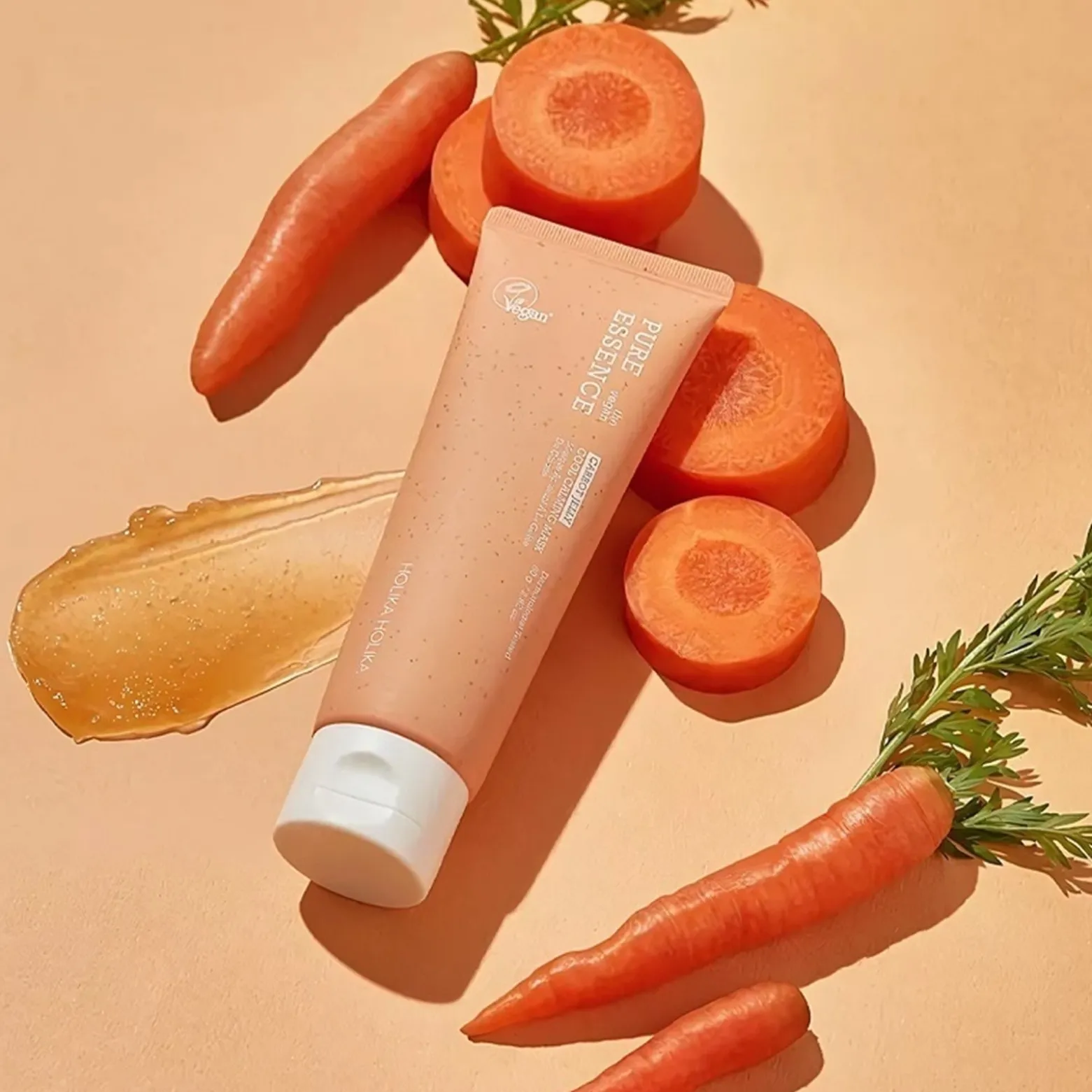 Holika Holika Pure Essence The Vegan Carrost Cool Calming Mask 80g (2.82oz)