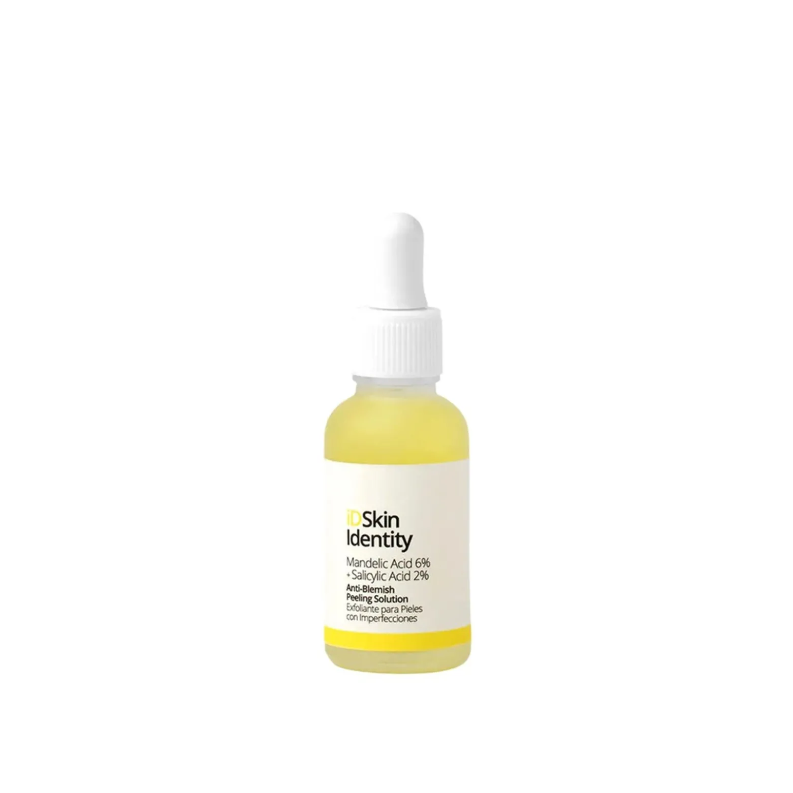 iD Skin Identity Acne Solution Mandelic Acid 6% + Salicylic Acid 2% Anti-Blemish Peeling Solution 30ml (1.0floz)