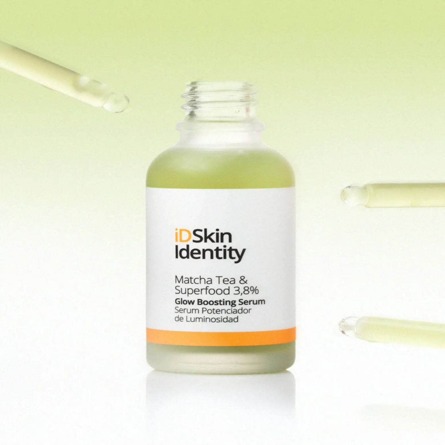 iD Skin Identity Matcha Tea & Superfood 3.8% Glow Boosting Serum 30ml (1.0floz)