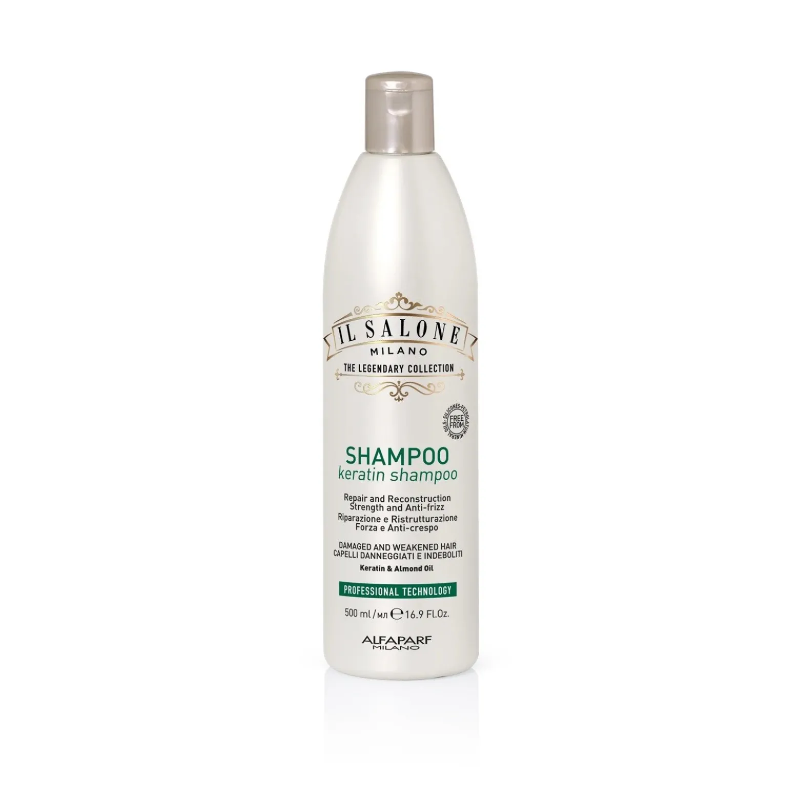 Il Salone Milano Keratin Shampoo 500ml (16.9floz)