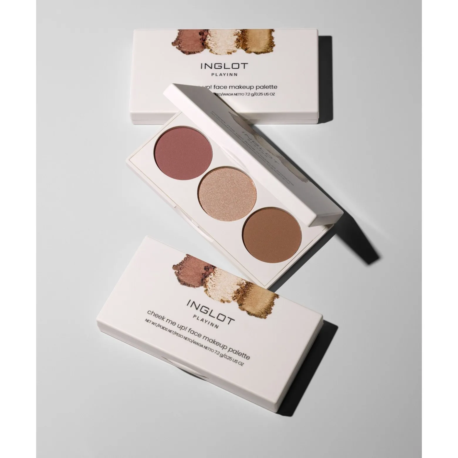 Inglot Playinn Cheek Me Up! Face Makeup Palette (0.25oz)