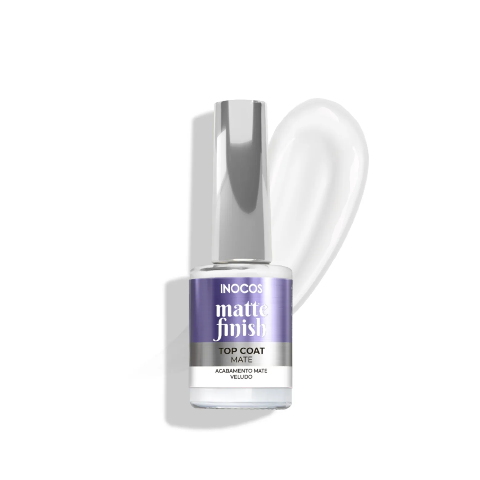 INOCOS Care & Finish Matte Finish Top Coat 11ml (0.37floz)