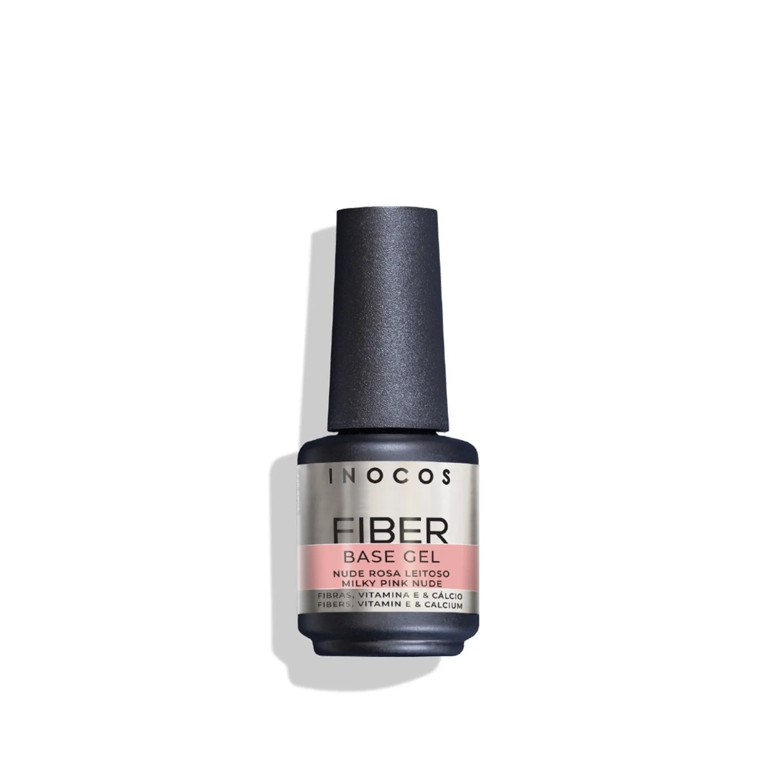 INOCOS Fiber Base Gel Milky Pink Nude 15ml (0.5floz)