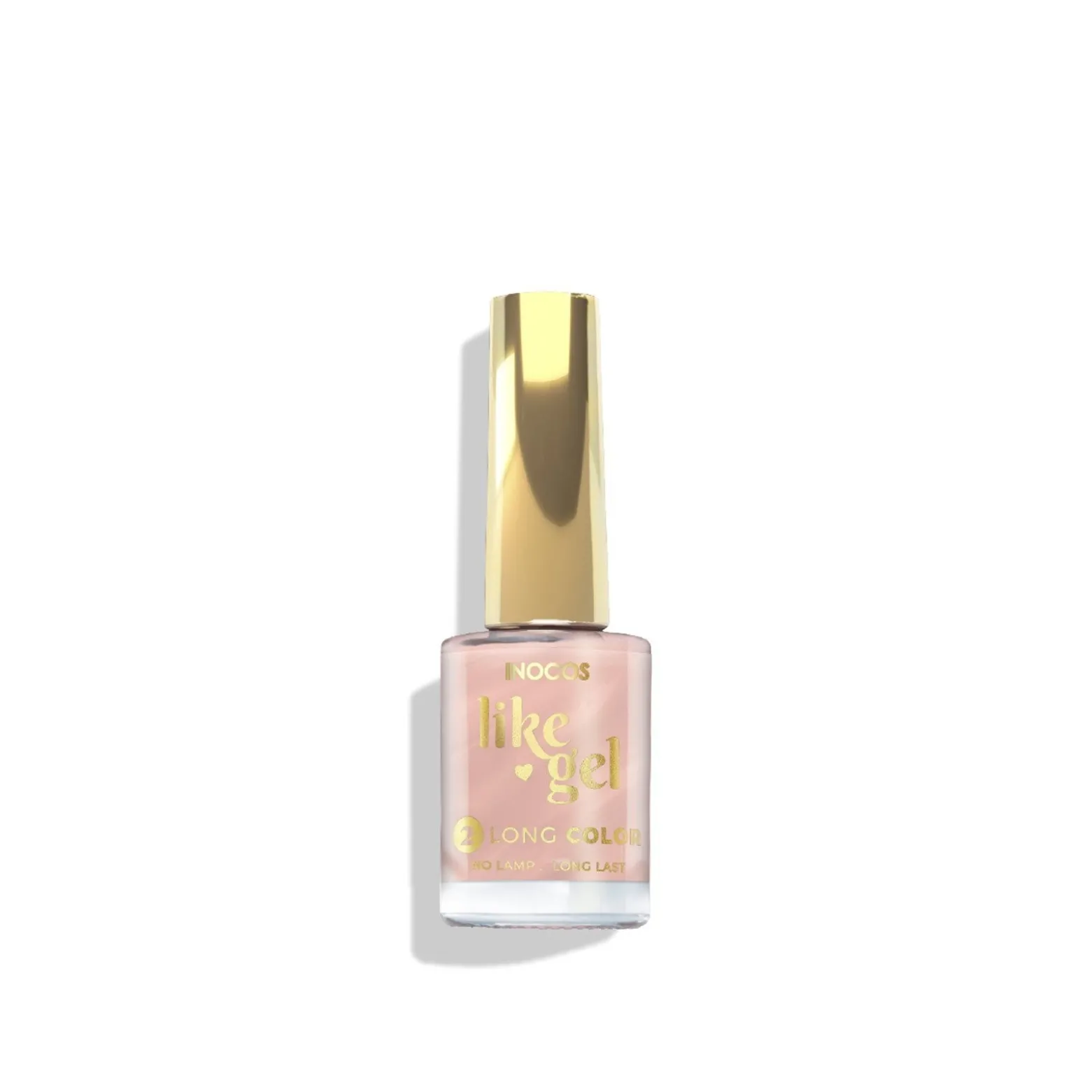 INOCOS Like Gel 2 Long Color Nail Polish 106 Milky Nude 11ml (0.37floz)