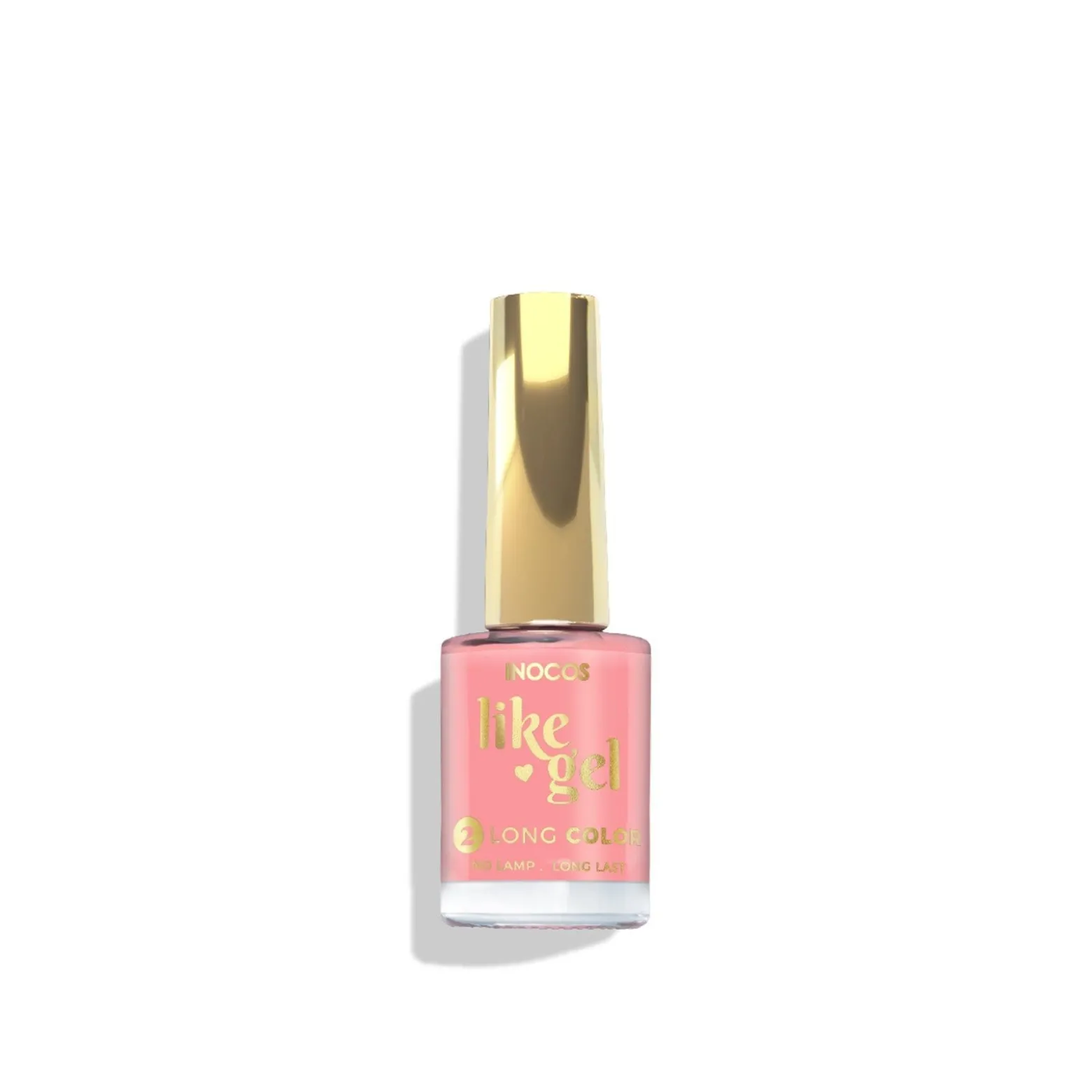 INOCOS Like Gel 2 Long Color Nail Polish 168 Pastel Nude 11ml (0.37floz)