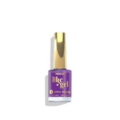 INOCOS Like Gel 2 Long Color Nail Polish 142 Glam Violet 11ml (0.37floz)