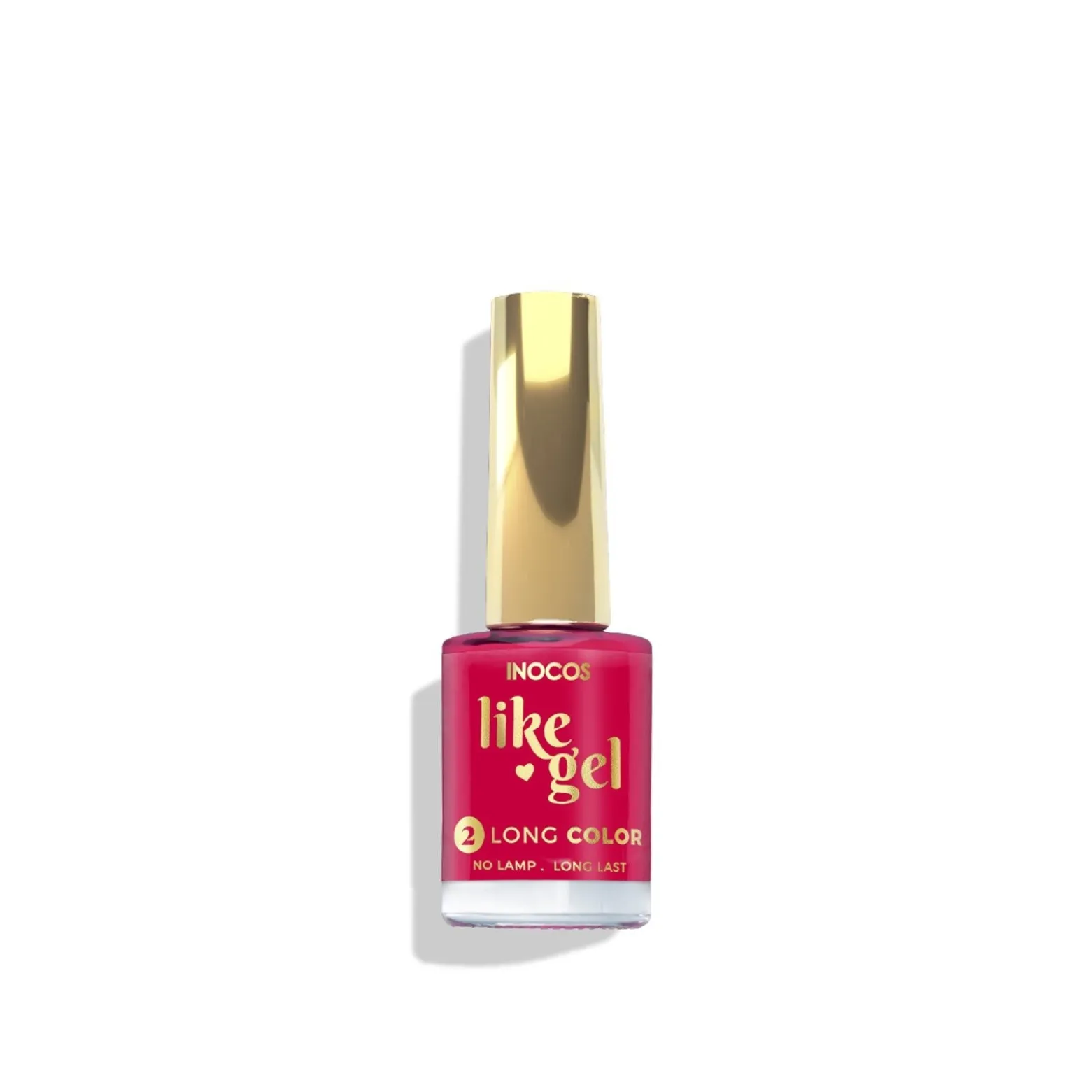 INOCOS Like Gel 2 Long Color Nail Polish 113 Raspberry Pink 11ml (0.37floz)