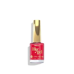 INOCOS Like Gel 2 Long Color Nail Polish 137 Ferrari Red 11ml (0.37floz)