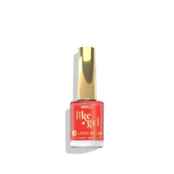 INOCOS Like Gel 2 Long Color Nail Polish 176 Hot Orange 11ml (0.37floz)