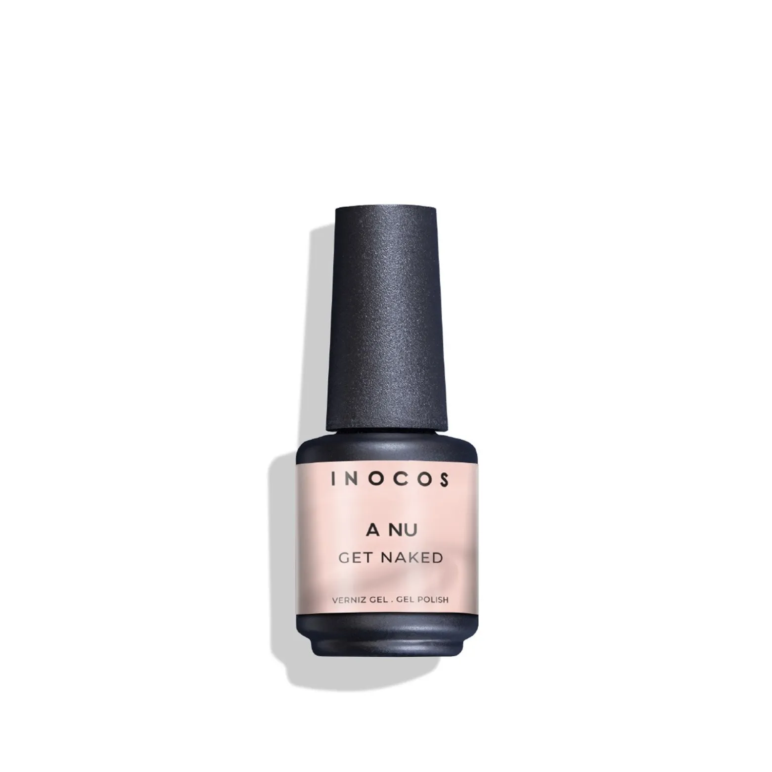 INOCOS The Naked Nails Get Naked Gel Polish GP470 Milky Peach 15ml (0.50floz)