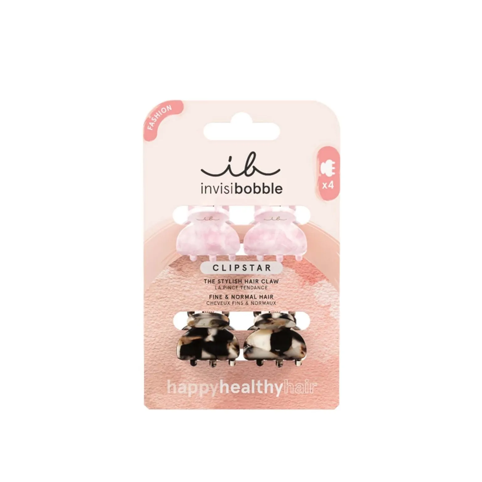 invisibobble Clipstar The Stylish Hair Claw Fine & Normal Hair x4