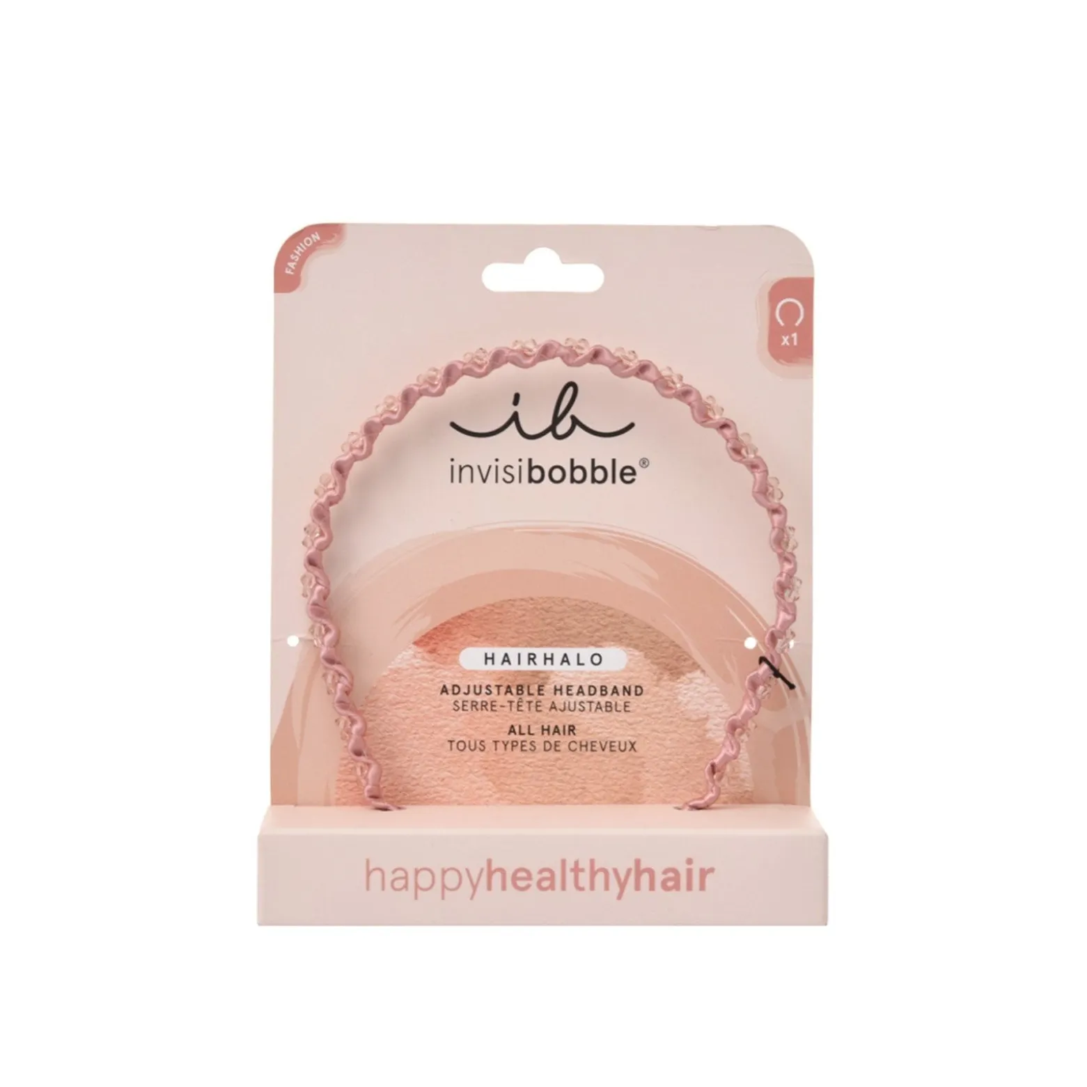 invisibobble Hairhalo Pink Sparkle