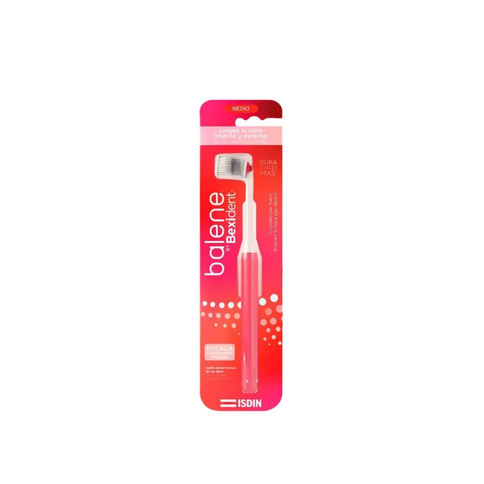 ISDIN Balene by Bexident Medium Toothbrush Coral