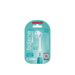 ISDIN Balene by Bexident Duotech Sonic Replacement Head Electric Medium Toothbrush x2