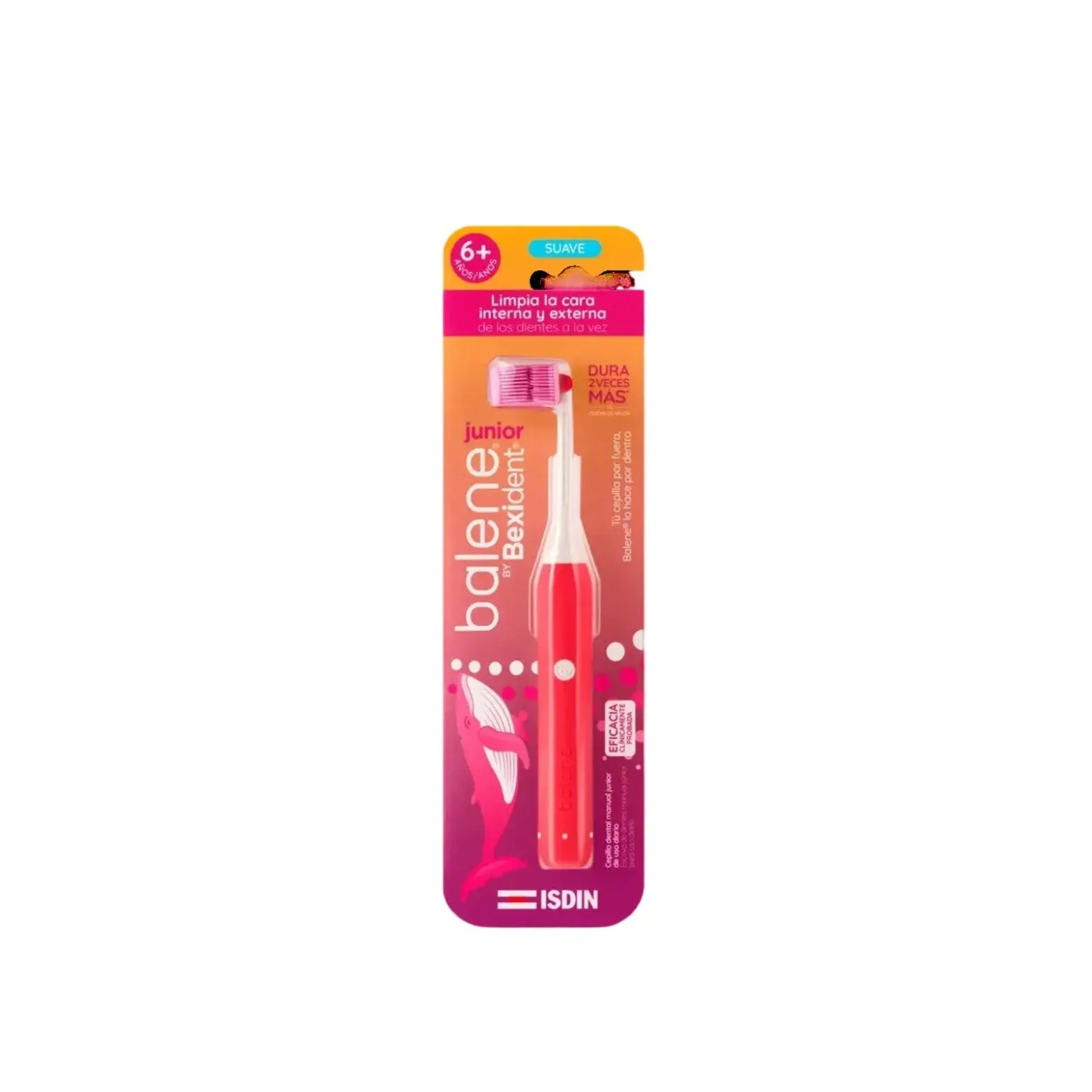 ISDIN Balene by Bexident Junior Soft Toothbrush Pink