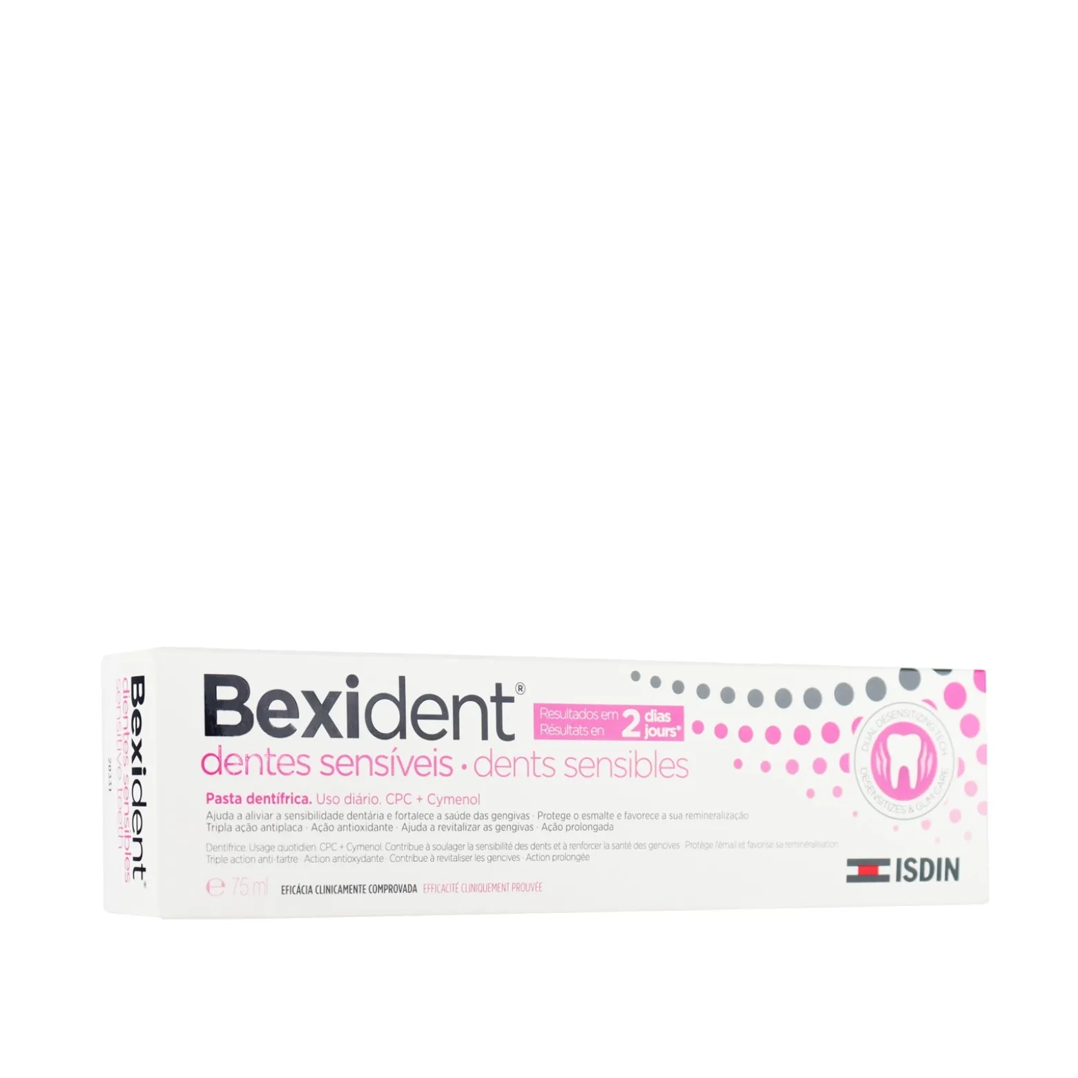 ISDIN Bexident Sensitive Teeth Toothpaste 75ml (2.54floz)