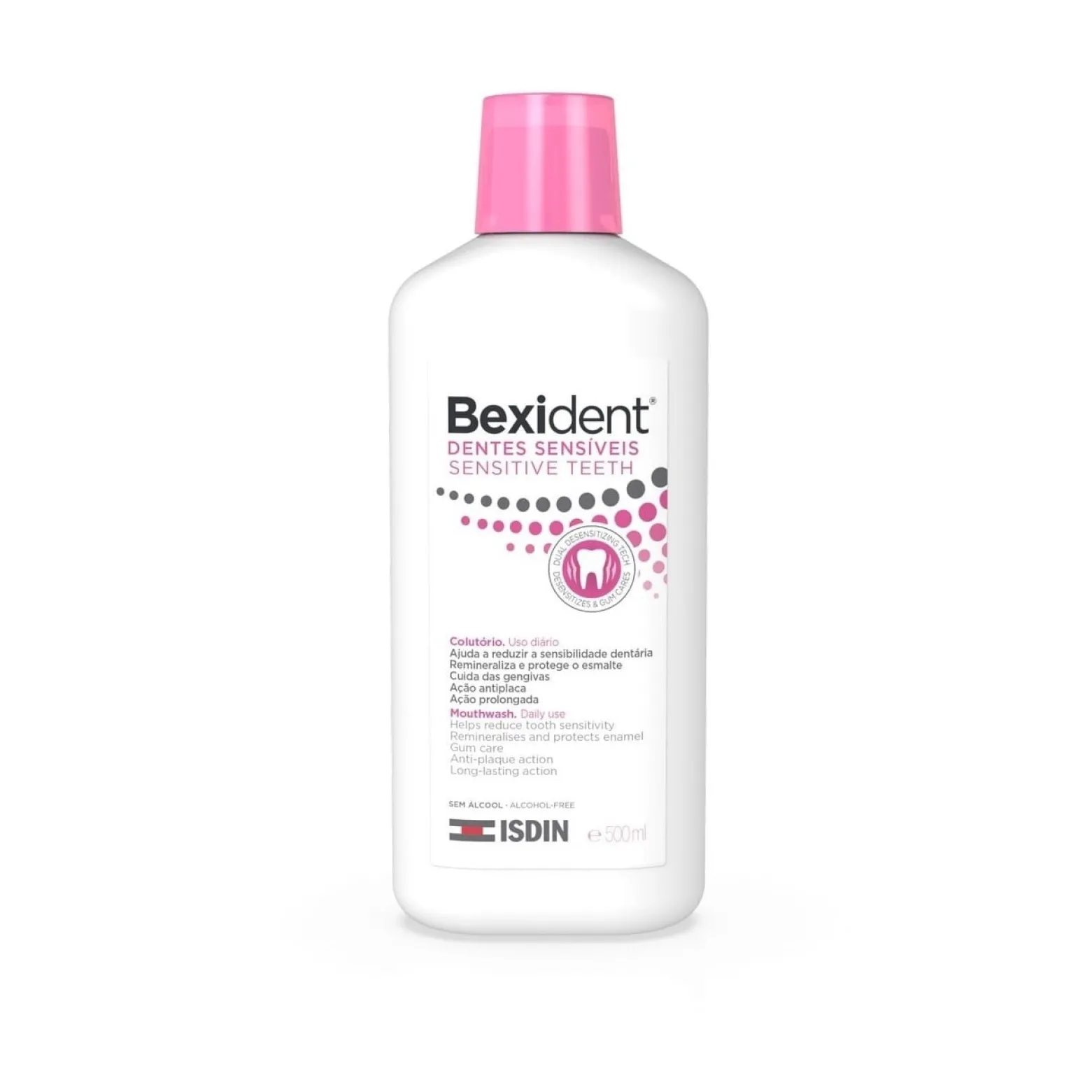 ISDIN Bexident Sensitive Teeth Mouthwash 500ml (16.91floz)