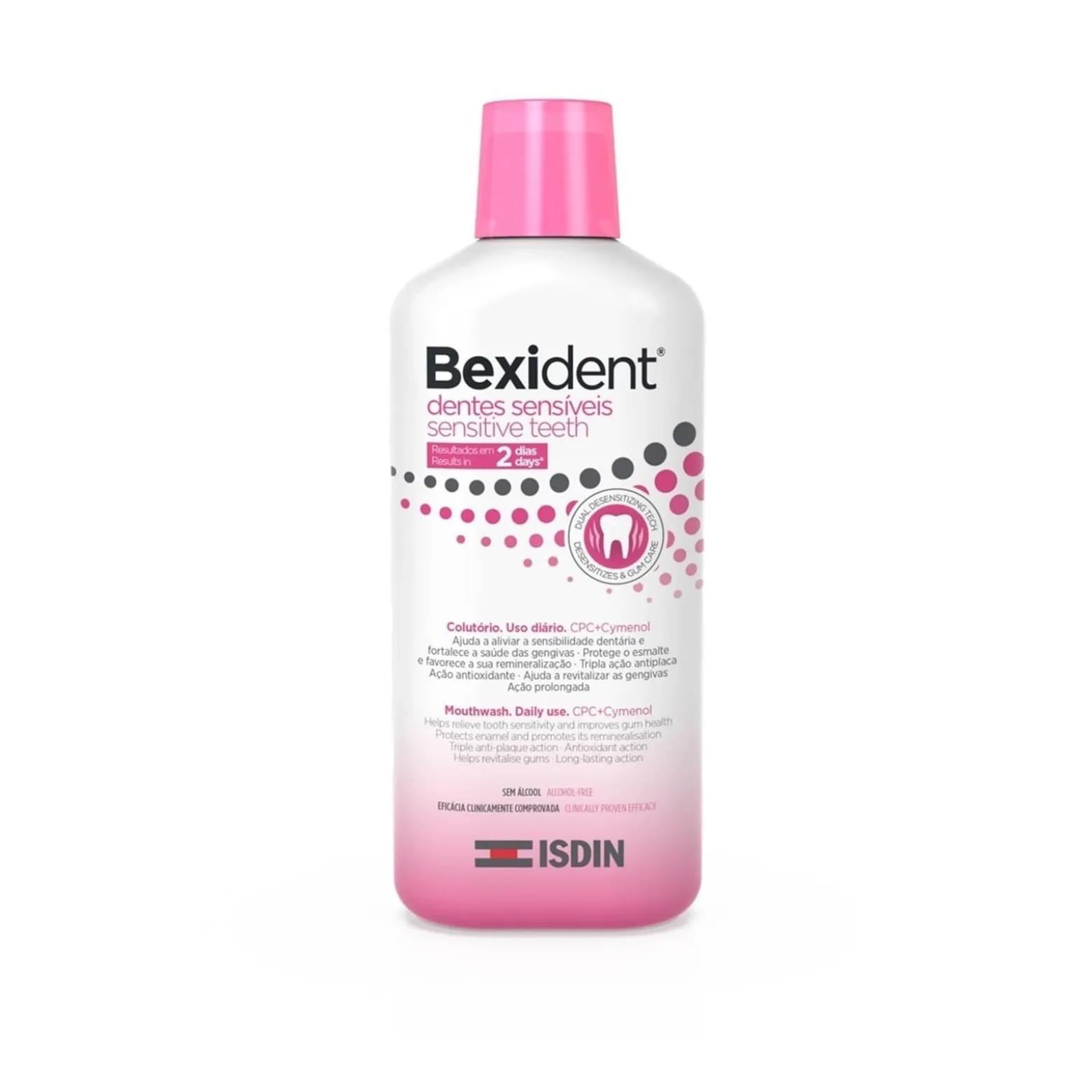 ISDIN Bexident Sensitive Teeth Mouthwash 500ml (16.91floz)