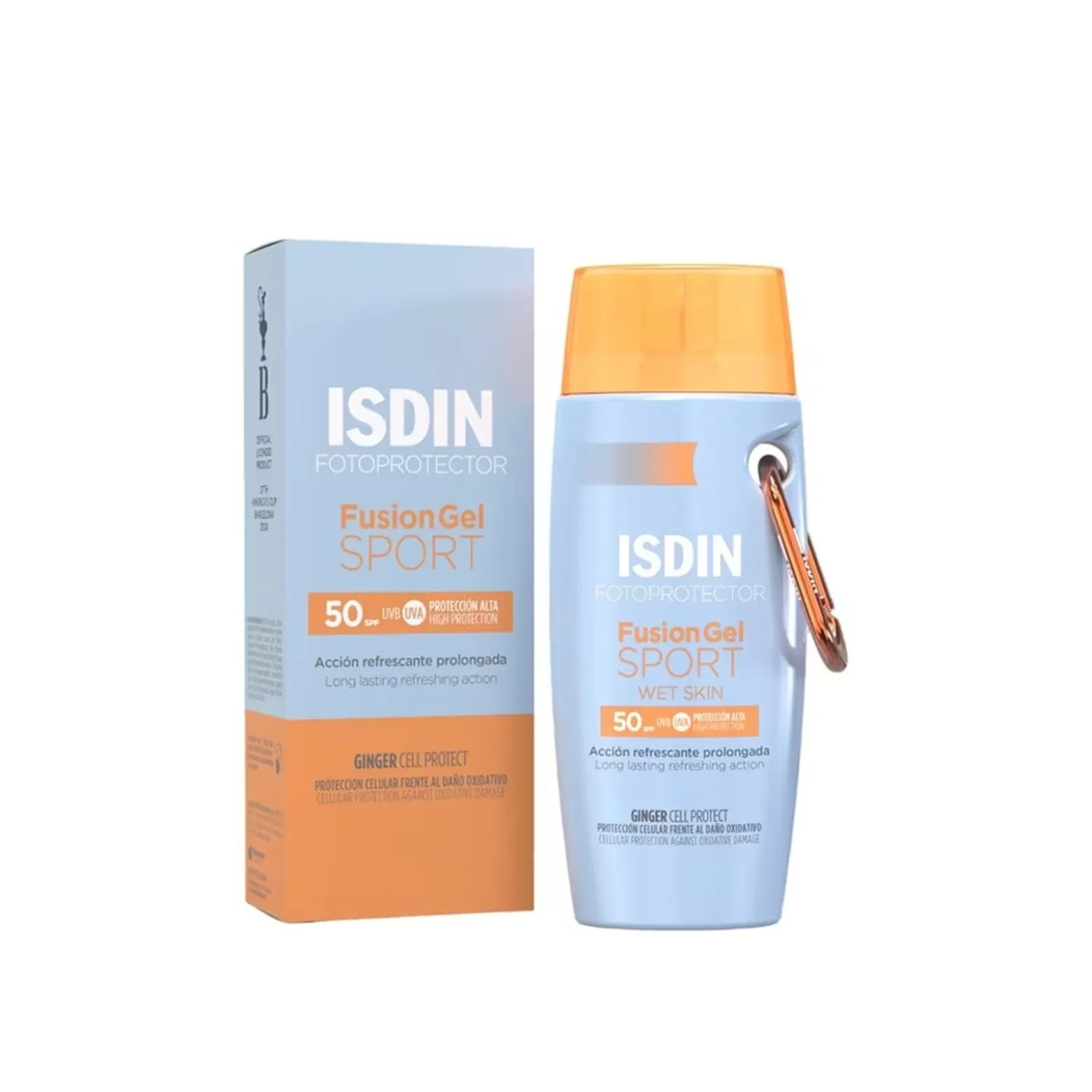 ISDIN Fotoprotector Fusion Gel Sport Wet Skin SPF50 Sunscreen 100ml (3.38floz)