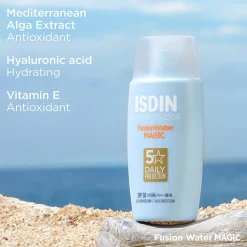 ISDIN Fotoprotector Fusion Water Magic SPF50 Sunscreen 50ml (1.69floz)