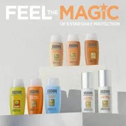 ISDIN Fotoprotector Fusion Water Magic Sunscreen SPF50 Color Light 50ml (1.69floz)