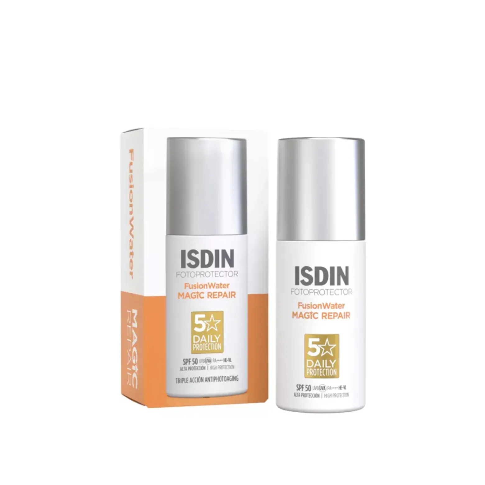 ISDIN Fotoprotector Fusion Water Magic Repair Sunscreen SPF50 50ml (1.69floz)
